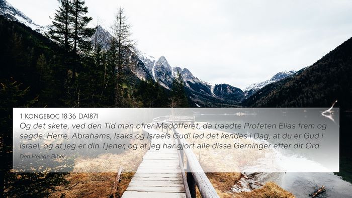 1 Kongebog 18:36 DA1871 Bible Verse Image