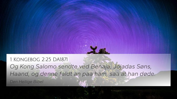 1 Kongebog 2:25 DA1871 Bible Verse Image