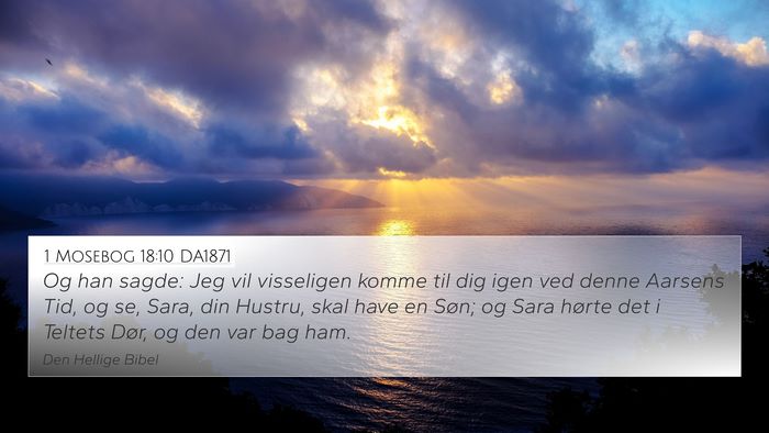 1 Mosebog 18:10 DA1871 Bible Verse Image