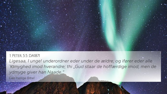 1 Peter 5:5 DA1871 Bible Verse Image