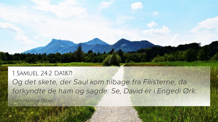 1 Samuel 24:2 DA1871 Bible Verse Image