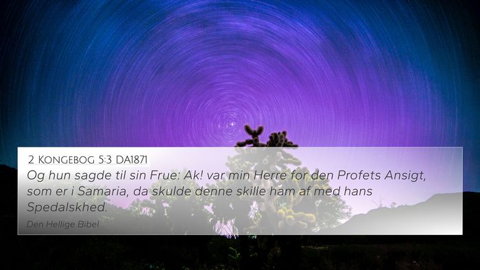 2 Kongebog 5:3 DA1871 Bible Verse Image