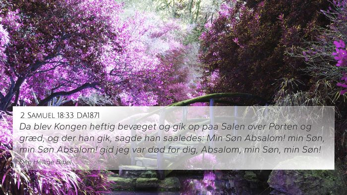 2 Samuel 18:33 DA1871 Bible Verse Image