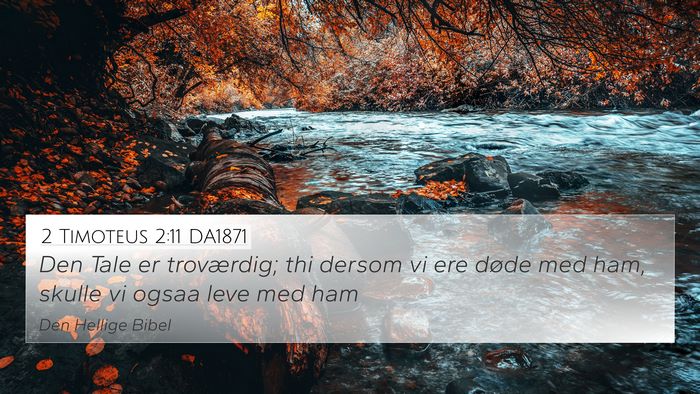2 Timoteus 2:11 DA1871 Bible Verse Image