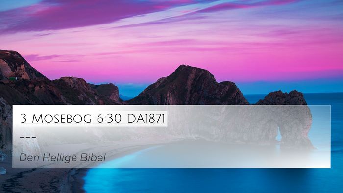 3 Mosebog 6:30 DA1871 Bible Verse Image