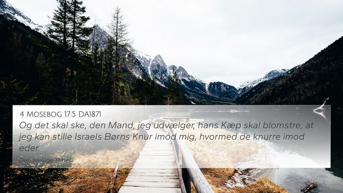4 Mosebog 17:5 DA1871 Bible Verse Image