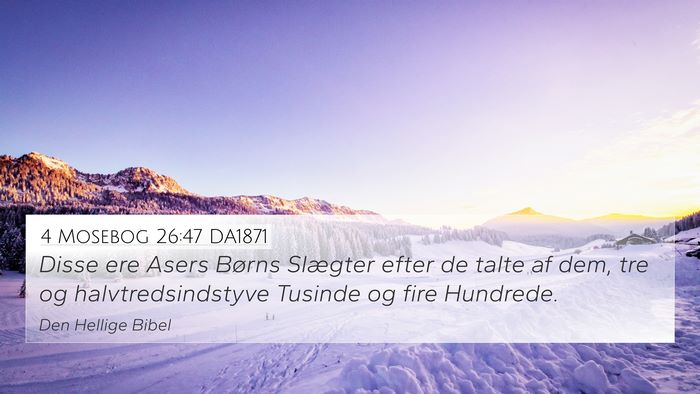 4 Mosebog 26:47 DA1871 Bible Verse Image