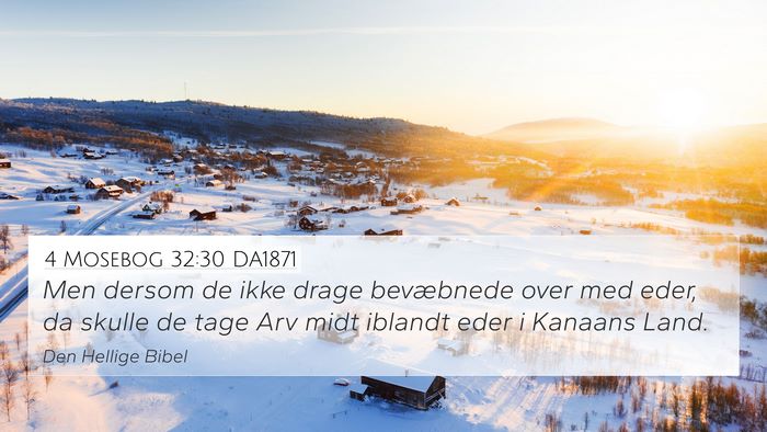 4 Mosebog 32:30 DA1871 Bible Verse Image