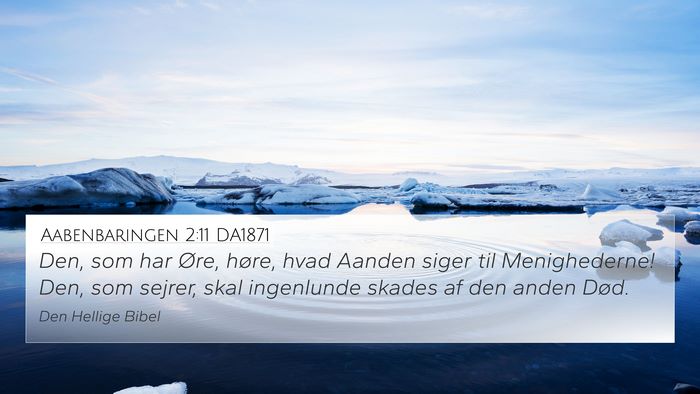 Aabenbaringen 2:11 DA1871 Bible Verse Image