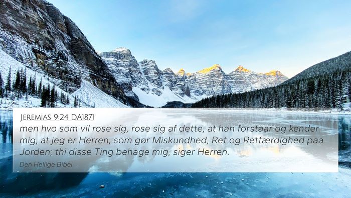 Jeremias 9:24 DA1871 Bible Verse Image