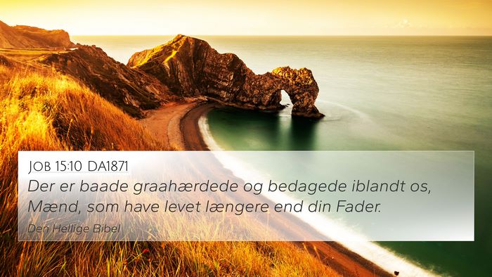 Job 15:10 DA1871 Bible Verse Image