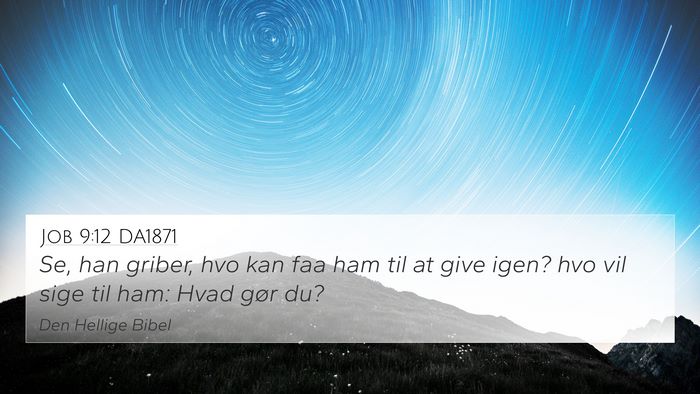 Job 9:12 DA1871 Bible Verse Image