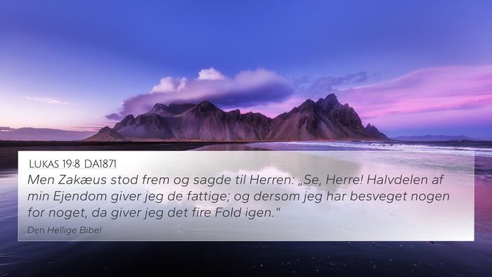 Lukas 19:8 DA1871 Bible Verse Image