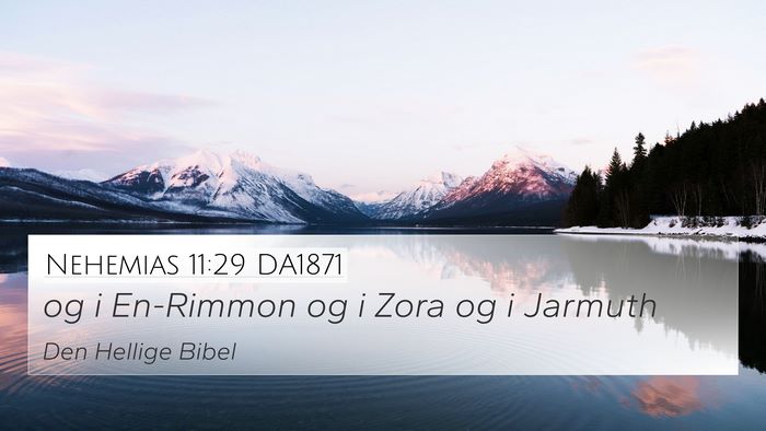 Nehemias 11:29 DA1871 Bible Verse Image