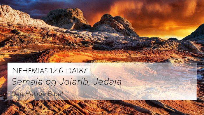 Nehemias 12:6 DA1871 Bible Verse Image