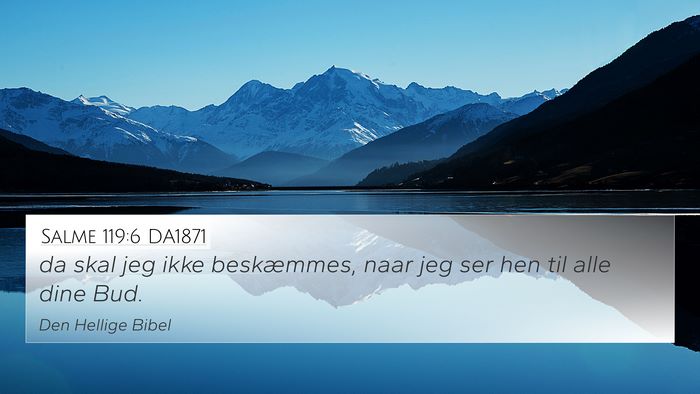 Salme 119:6 DA1871 Bible Verse Image