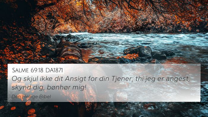 Salme 69:18 DA1871 Bible Verse Image