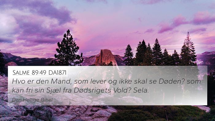 Salme 89:49 DA1871 Bible Verse Image