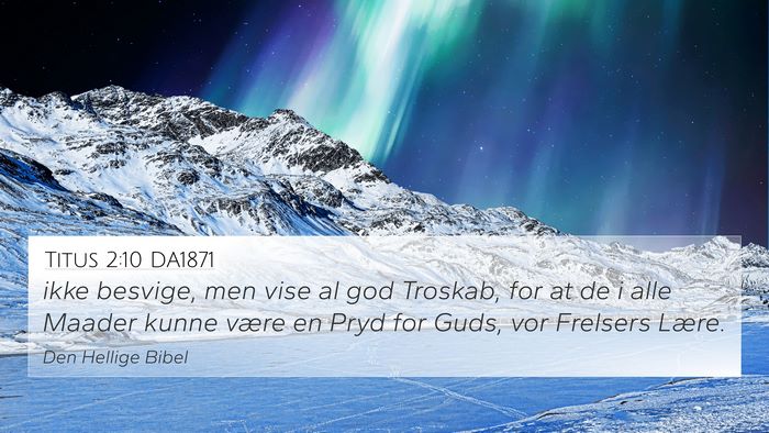Titus 2:10 DA1871 Bible Verse Image