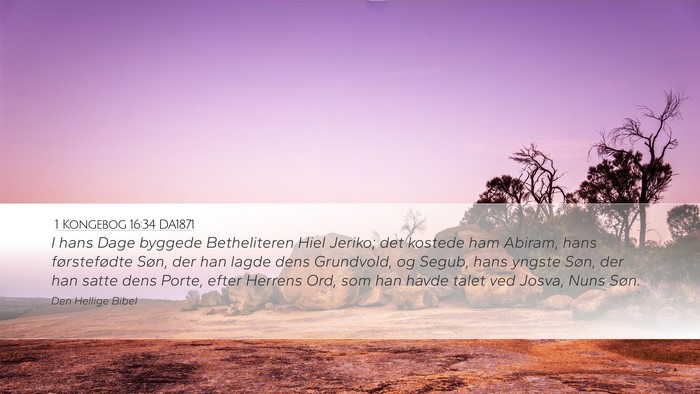 1 Kongebog 16:34 DA1871 Bible Verse Image
