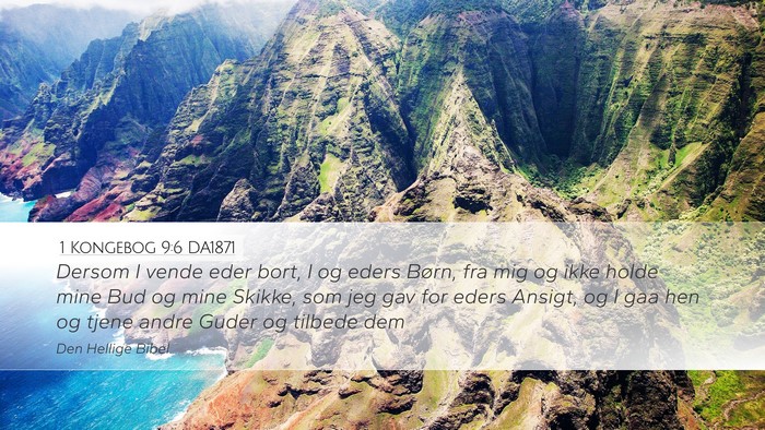 1 Kongebog 9:6 DA1871 Bible Verse Image