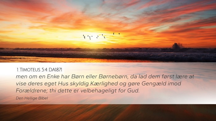 1 Timoteus 5:4 DA1871 Bible Verse Image