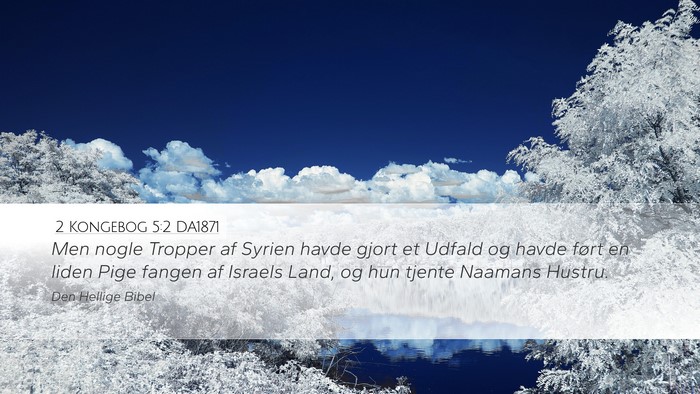 2 Kongebog 5:2 DA1871 Bible Verse Image