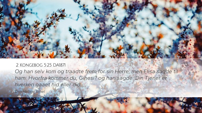 2 Kongebog 5:25 DA1871 Bible Verse Image