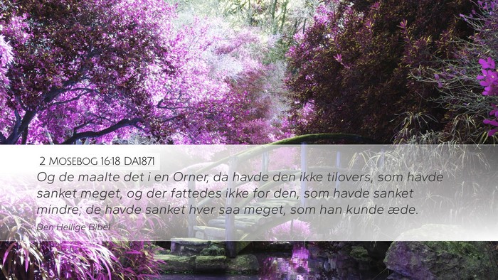 2 Mosebog 16:18 DA1871 Bible Verse Image