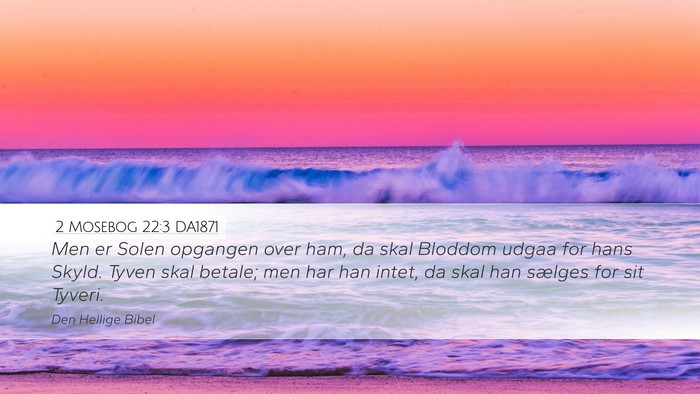 2 Mosebog 22:3 DA1871 Bible Verse Image