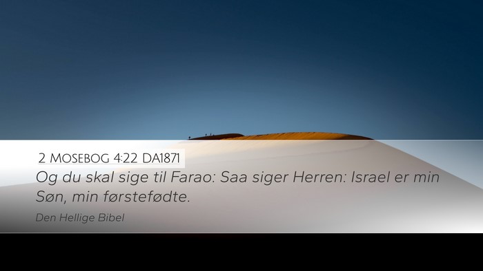 2 Mosebog 4:22 DA1871 Bible Verse Image