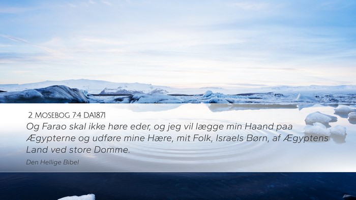2 Mosebog 7:4 DA1871 Bible Verse Image