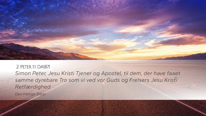 2 Peter 1:1 DA1871 Bible Verse Image