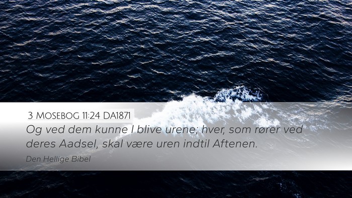 3 Mosebog 11:24 DA1871 Bible Verse Image