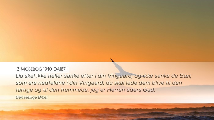3 Mosebog 19:10 DA1871 Bible Verse Image