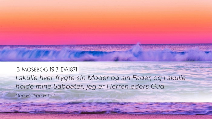 3 Mosebog 19:3 DA1871 Bible Verse Image