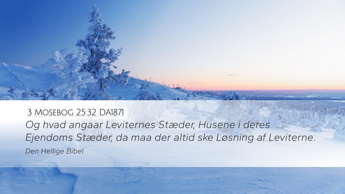 3 Mosebog 25:32 DA1871 Bible Verse Image