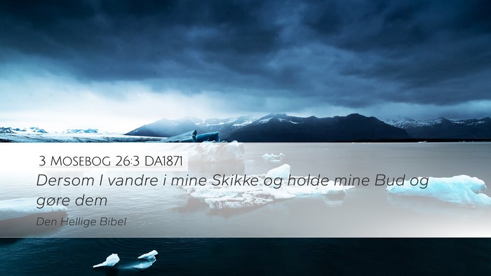 3 Mosebog 26:3 DA1871 Bible Verse Image