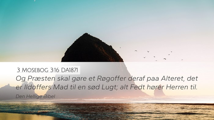 3 Mosebog 3:16 DA1871 Bible Verse Image