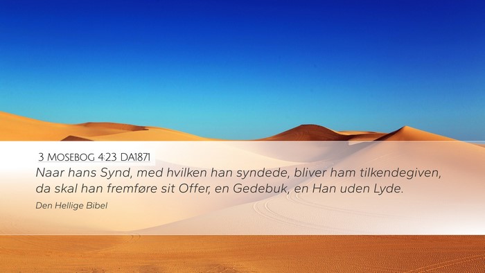 3 Mosebog 4:23 DA1871 Bible Verse Image