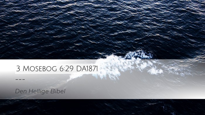 3 Mosebog 6:29 DA1871 Bible Verse Image