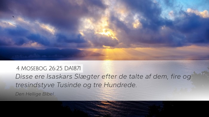 4 Mosebog 26:25 DA1871 Bible Verse Image