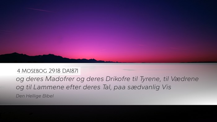 4 Mosebog 29:18 DA1871 Bible Verse Image