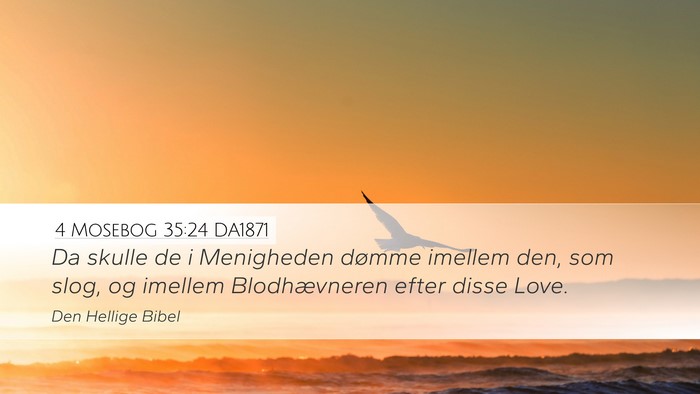 4 Mosebog 35:24 DA1871 Bible Verse Image