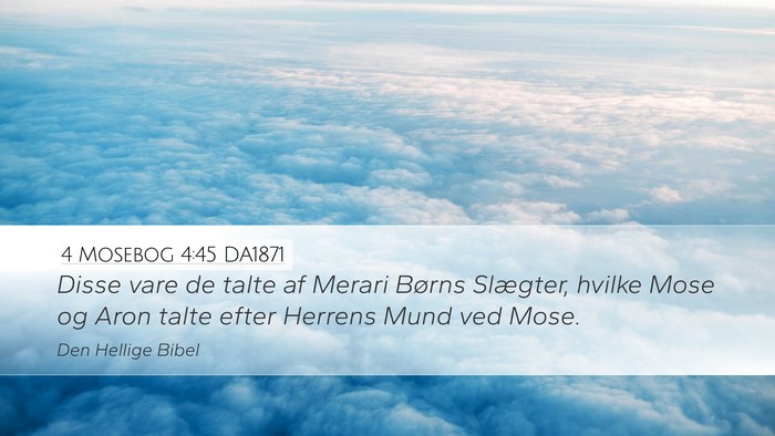 4 Mosebog 4:45 DA1871 Bible Verse Image