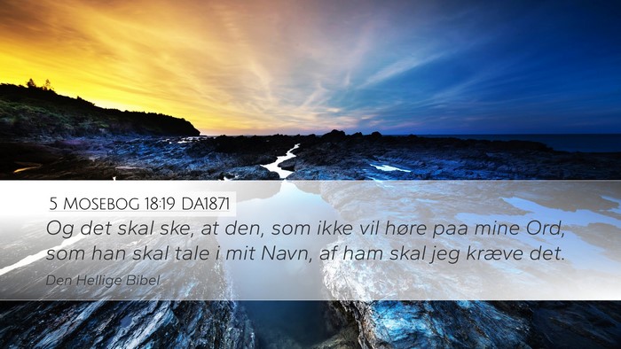 5 Mosebog 18:19 DA1871 Bible Verse Image