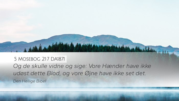 5 Mosebog 21:7 DA1871 Bible Verse Image