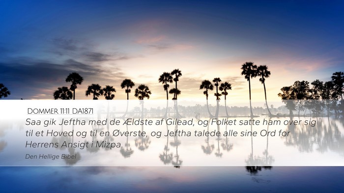 Dommer 11:11 DA1871 Bible Verse Image