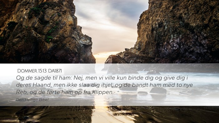 Dommer 15:13 DA1871 Bible Verse Image