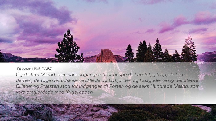 Dommer 18:17 DA1871 Bible Verse Image